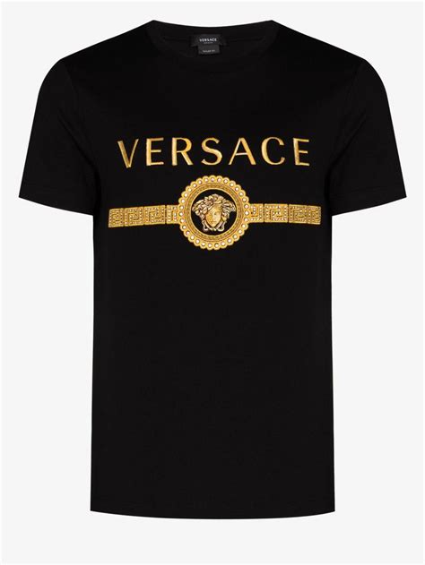 t-shirt scritta versace|versace tee shirts for men.